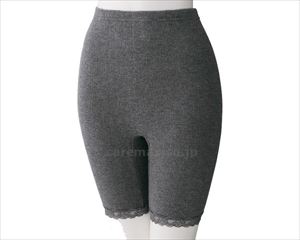 あたたか両面起毛5分丈ボトム / 98596-11 M グレー(cm-469422)【販売単位:1】