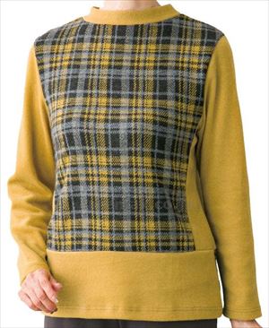 前・後ろ着られるあったかTシャツ / 98643-21 M イエロー(cm-469551)【販売単位:1】 前・後ろ着られるあったかTシャツ / 98643-21 M イエロー(cm-469551)【販売単位:1】