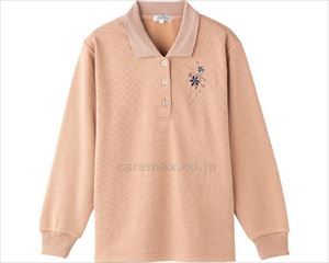 裏起毛ポロシャツ / 98633-11 M～L サーモン(cm-470480)[]