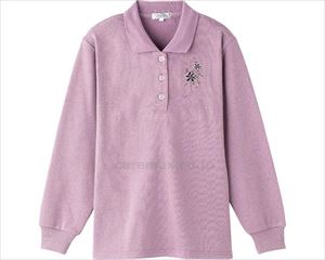 裏起毛ポロシャツ / 98633-31 M～L ローズパープル(cm-470482)[]