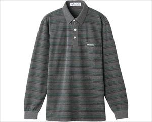 綿混ニットシャツ / 98846-02 L グレー(cm-470757)[枚]