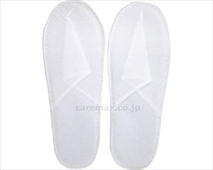 【※法人・施設限定・送料別途】スリッパ 不織布 200足入 / HG116 ホワイト(cm-475581)【販売単位:1】
