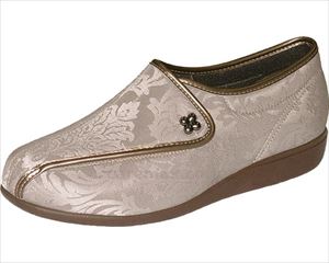 (W0353)快歩主義　L011　5E　婦人用 / 23.0cm　グレージュガラ【販売単位:1】(cm-477213)(cm-4