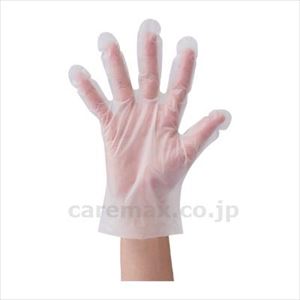 【※法人・施設限定・送料別途】ポリエチレン手袋（TPE）内エンボス / SLDT-L　透明　L　100枚【販売単位:20】(cm