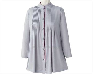 カットピンタックカーディガン / 820010-31　M～L　ピンク7分袖(cm-480148)[枚]