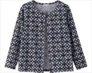 ジャカードレーストッパー / 820062-21　M～L　ブルーグレー(cm-480408)[枚]