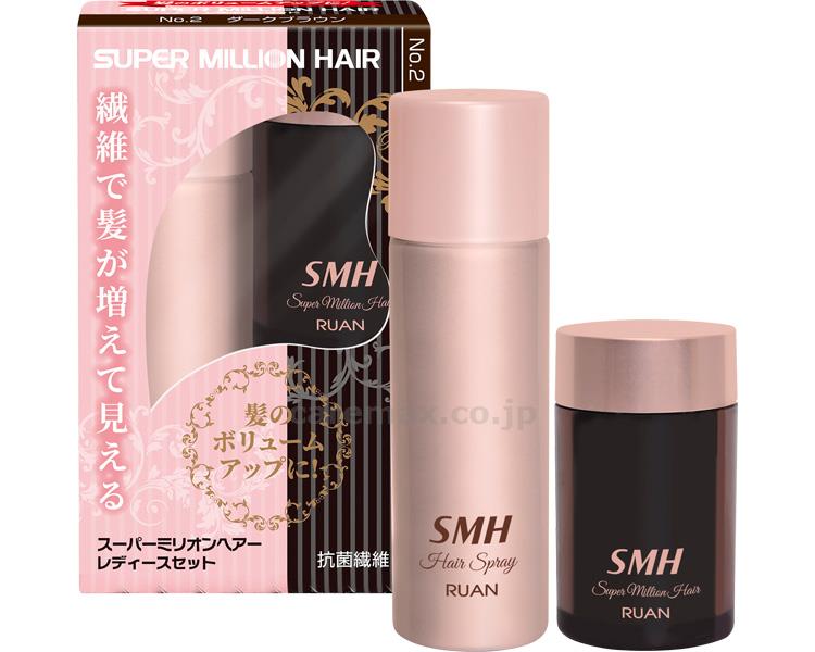 スーパーミリオンヘアー　レディースセット / ダークブラウン(cm-483790)【販売単位:1】