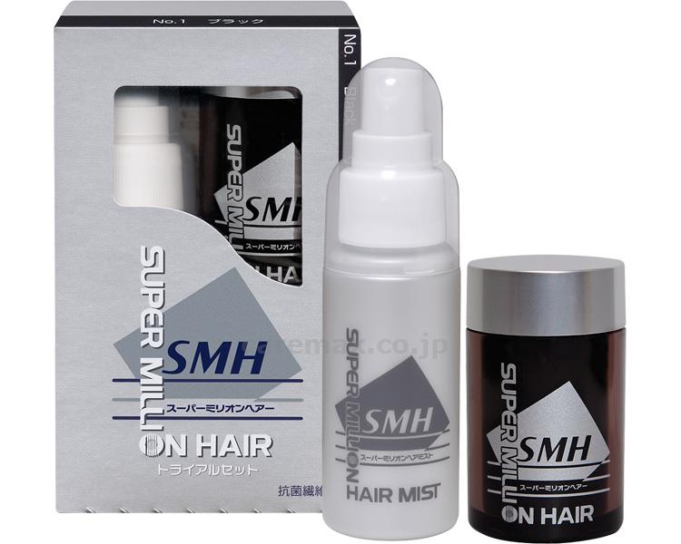 スーパーミリオンヘアー　トライアルセット / ブラック【販売単位:1】(cm-483795)(cm-483795)[1本]
