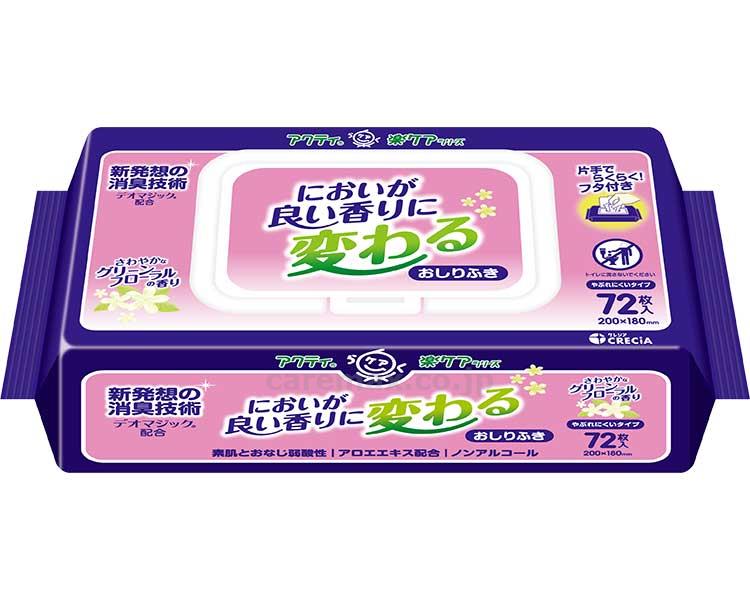 (T1171)アクティ　においが良い香りに変わるおしりふき / 80604　72枚【販売単位:1】(cm-483938)(cm-