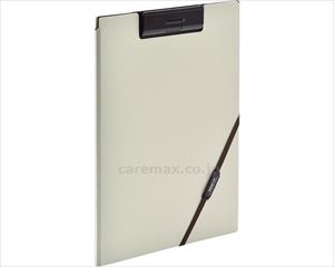 【※法人・施設限定・送料別途】SMART　FIT　クリップファイル / F7560-16　ベージュ(cm-484174)【販売単