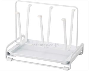 【※法人・施設限定・送料別途】ファビエ グラススタンド(トレー付) / ホワイト(cm-485732)【販売単位:12】 【※法人・施設限定・送料別途】ファビエ グラススタンド(トレー付) / ホワイト(cm-485732)【販売単位:12】
