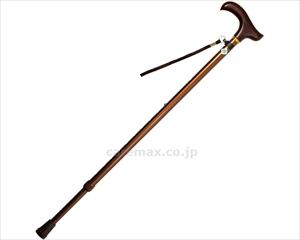 【※法人・施設限定・送料別途】カラーステッキ 10段階調整 / 1012BR ブラウン(cm-485773)[本]