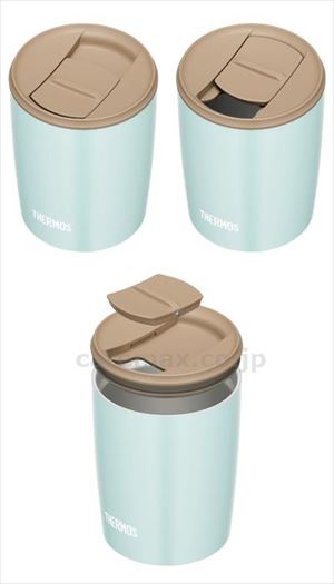 【※法人・施設限定・送料別途】真空断熱タンブラー 300mL / JDP-300 ライトブルー(cm-485914)[個]