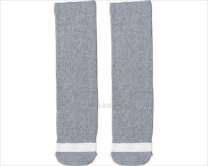 (U0882)名前が書けるのびのび　両足　4304 / フリーサイズ　グレー【販売単位:1】(cm-487016)(cm-487