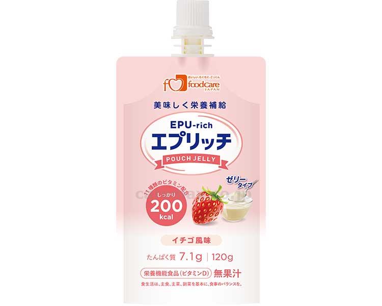 エプリッチパウチゼリー / 120g　イチゴ風味【販売単位:36】(cm-487489)(cm-487489)[36ケース(36