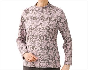 背中ゆったり着心地あったかTシャツ / 820324-01　M　ピンク【販売単位:1】(cm-488735)(cm-488735