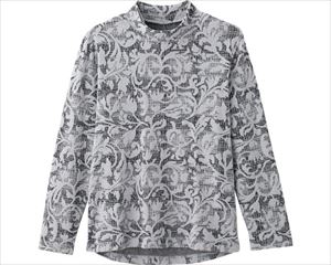 背中ゆったり着心地あったかTシャツ / 820324-21　M　グレー【販売単位:1】(cm-488739)(cm-488739
