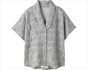 カット後ろ長めドルマン袖ベスト / 820483-21　M～L　グレー【販売単位:1】(cm-489712)(cm-489712