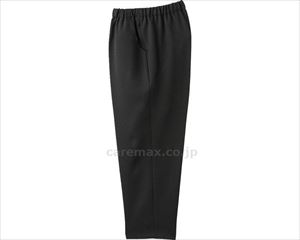 ナノヒーティング深履きらくらくパンツ / 98818-51　股下60cm　M　ブラック【販売単位:1】(cm-489778)(c