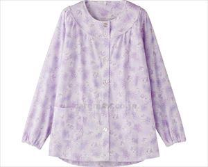 大きめボタンパジャマ(上衣) / 39921-16 4L パープル(cm-490470)【販売単位:1】 大きめボタンパジャマ(上衣) / 39921-16 4L パープル(cm-490470)【販売単位:1】