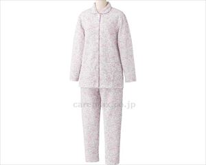 大きめボタンキルトパジャマ / 800120-16　4L　パープル【販売単位:1】(cm-490605)(cm-490605)[
