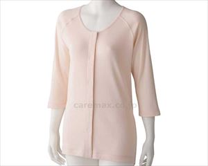 7分袖ワンタッチシャツ(2枚組) / 98004-05 3L ピーチ(cm-490698)【販売単位:1】 7分袖ワンタッチシャツ(2枚組) / 98004-05 3L ピーチ(cm-490698)【販売単位:1】