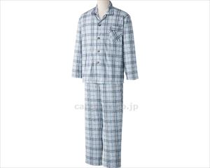ワンタッチパジャマ / 800108-11　M　グレー【販売単位:1】(cm-490861)(cm-490861)[1枚]