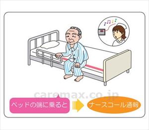 (R1101)コードレス離床センサーサイドナールWエア・JO・標準3P / 00210B196B7A01　適用プラグ③【販売単位