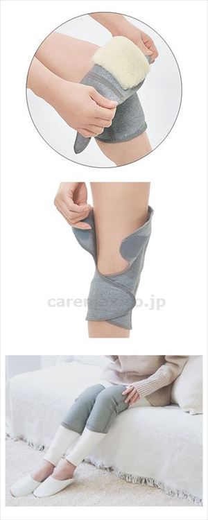 【※取り寄せ・送料別途】ふかふかムートン暖かひざウォーマー / 91091　1個入【販売単位:1】(cm-491921)(cm-