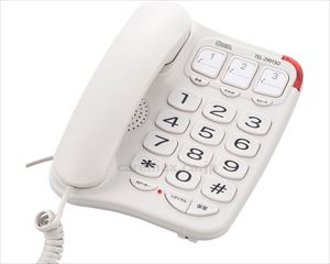 【※取り寄せ・送料別途】シンプルシニアホン / TEL-2991SO-W 白(cm-492839)[]