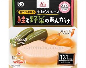 エバースマイル ムース食 鮭と野菜のあんかけ風 / ES-M-1 115g(cm-492935)[個]