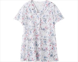 リボンネックオパールチュニック / 820686-21 M～L グレー(cm-495189)[枚]