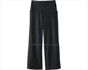 デニム調裏メッシュパンツ / 820713-35 股下65cm 3L ブラック(cm-495489)[枚]