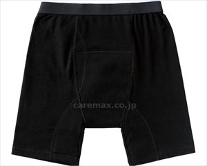 安心快適ロングボクサーブリーフ / 800220-12 L ブラック(cm-497469)[枚]