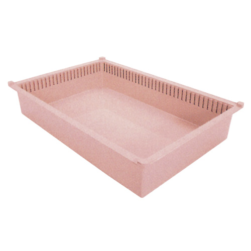 プラスチックトレー PT64-10 ﾌﾟﾗｽﾁｯｸﾄﾚｰ 透明(01-2547-01-03)【サカセ化学工業】[1枚単位](松吉