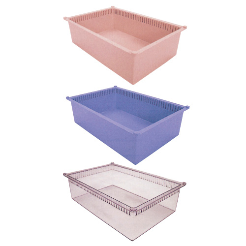 プラスチックトレー PT64-17 ﾌﾟﾗｽﾁｯｸﾄﾚｰ ブルー(01-2547-02-02)【サカセ化学工業】[1枚単位](松