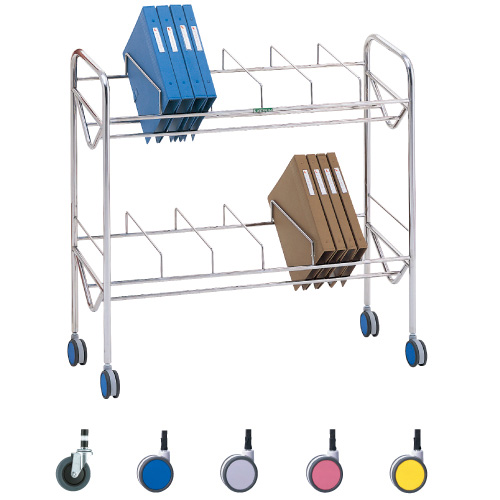 カルテワゴン KW-900 KW900 キャスター：静音タイプ(01-2650-00-01)【ケルン】[1台単位]