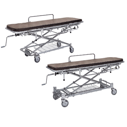 日進医療器 軽量ストレッチャー昇降式・担架取外型 ｹｲﾘｮｳｽﾄﾚｯﾁｬｰ TY226E(01-3690-01)【1台単位】