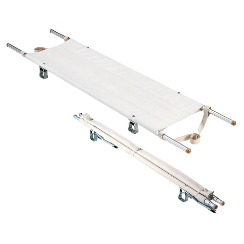 二ツ折担架（腕伸縮式）スチール ﾌﾀﾂｵﾘﾀﾝｶ(01-3805-01)