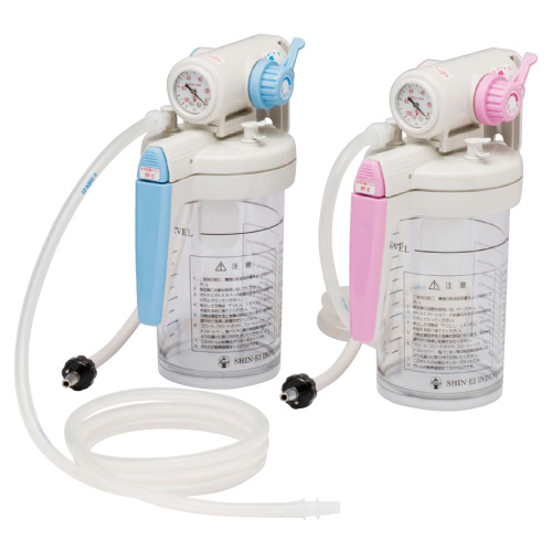 壁掛式吸引器 WS-1400(ﾌﾞﾙｰ) ｶﾍﾞｶｹｼｷｷｭｳｲﾝｷ Ｓ型（アムコ）(01-5494-01-01)【新鋭工業】[