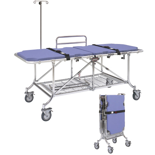 折りたたみ式ストレッチャー TY231D ｵﾘﾀﾀﾐｼｷｽﾄﾚｯﾁｬｰ(01-6551-00)【日進医療器】[1台単位](松吉医