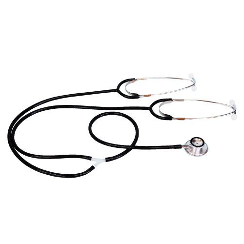 聴診器（二人用） FT-801-W(MY-2052) ﾁｮｳｼﾝｷ(2ﾆﾝﾖｳ)(02-3225-00)【田中産業】[1組単位]