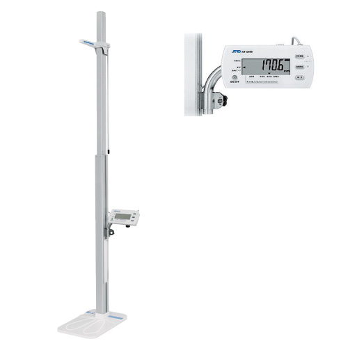 デジタル身長計 AD-6400 ﾃﾞｼﾞﾀﾙｼﾝﾁｮｳｹｲ(02-3512-00)【エー・アンド・デイ】[1台単位](松吉医科器