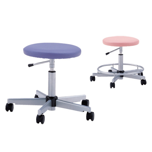 ナースステーションチェア KA-300-P(ﾋﾟﾝｸ) KA300P(02-5285-01)【ケルン】[1台単位]