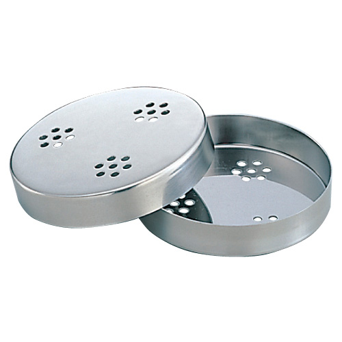 穴開きシャーレ 90X20MM(ｽﾃﾝﾚｽ) ｼｬｰﾚ(03-3260-01)【ウルシヤマ金属工業】[1個単位](ウルシヤマ金属