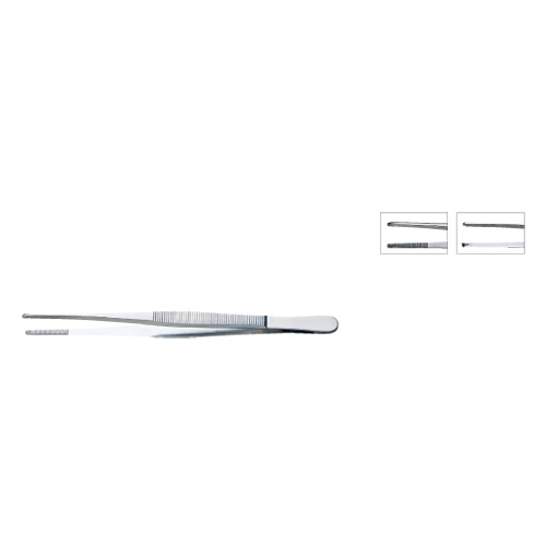 ＫＦＩピンセット 併式 細筋 有鈎 ﾋﾟﾝｾｯﾄ(05-3087-02)K-17-W18B(ﾁﾀﾝ)180MM(松吉医科器械)[