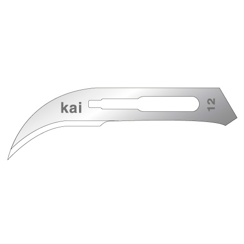 ＫＡＩ替刃メス（一般用） 312-A(NO.12)100ﾏｲｲﾘ KAIｶｴﾊﾞﾒｽ(ｲｯﾊﾟﾝﾖｳ)(05-3500-02)【