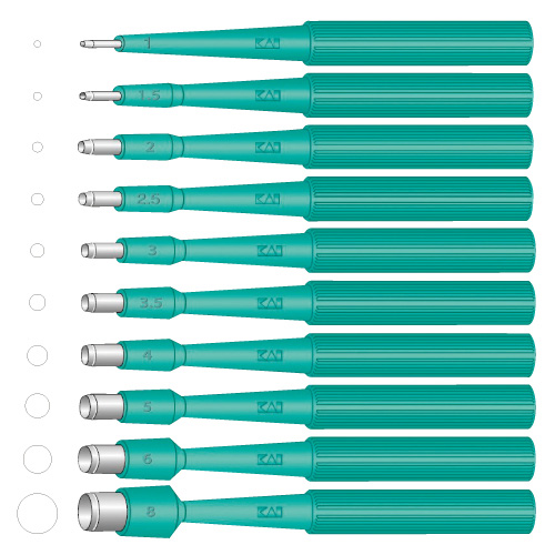 ＫＡＩ生検トレパン BP-50F(5.0MM)20ﾎﾝｲﾘ KAIｾｲｹﾝﾄﾚﾊﾟﾝ(05-3516-07)【カイインダストリー