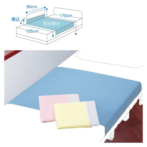 日本エンゼル デニムシーツ デニムシ-ツ 2010(90X170CM) ブルー(06-2295-00-01)【1枚単位】