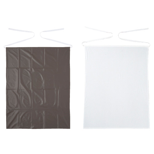 手術用前掛特製羽二重製（半前掛） 890MM ﾏｴｶｹ(07-3215-00)【松吉医科器械】[1枚単位]